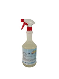 Partij 120 fles &agrave; 1ltr Sipro desinfectiespray - 80% ethanol