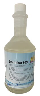 Partij 120 fles &agrave; 1ltr Sipro desinfectiespray - 80% ethanol