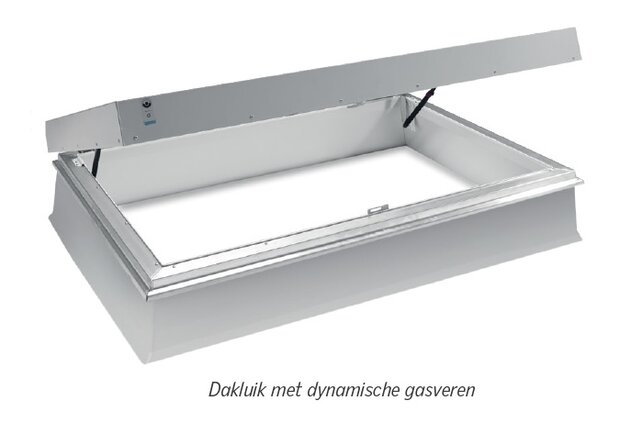 Dakluik metaal inclusief dakopstand | dagmaat 70x90cm