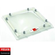Lichtkoepel polycarbonaat driewandig dagmaat 60x90cm