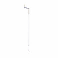 RO16 PVC rechte ventilatie opstand voor lichtkoepel 40x100cm 