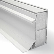 lichtkoepel met ventilatie elektrisch 40x70cm RO16